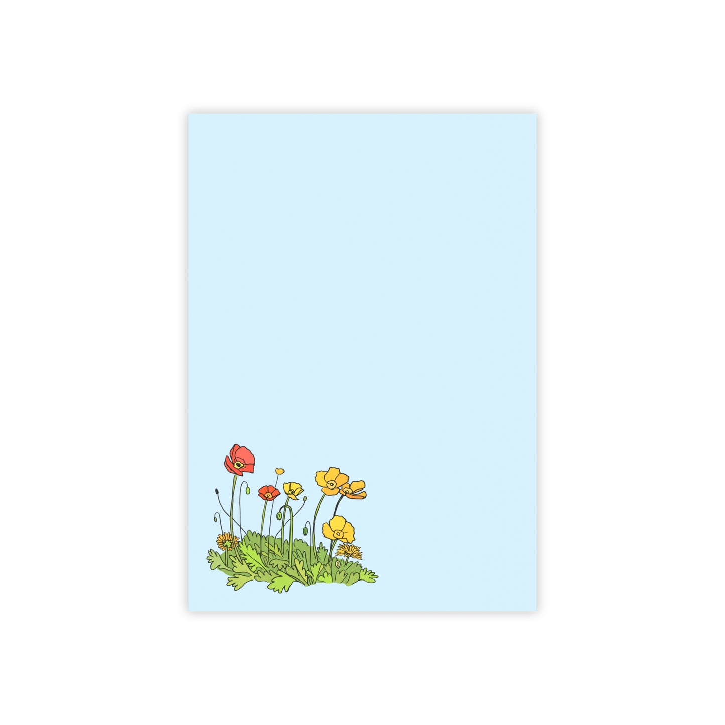 Patch of Poppies - Post-it Note Pad